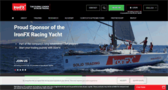 Desktop Screenshot of ironfx.com